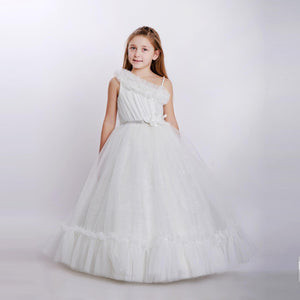 Cascade Gown Girls Formal Dress