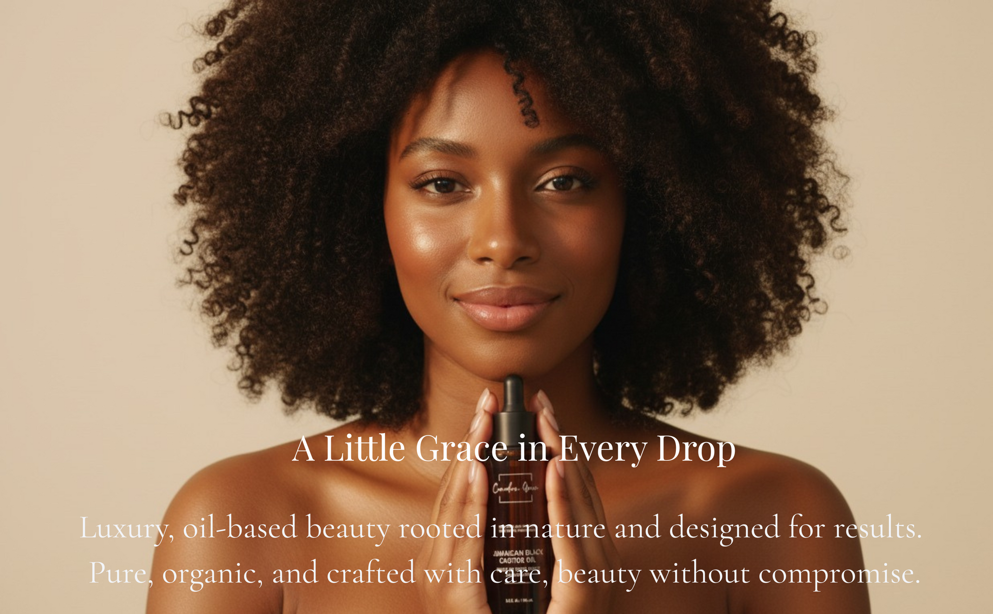 Canadian Grace 100% Organic Jamaican Black Castor Oil – Pure, Cold-Pressed & Authentic for Hair Growth & Skin Nourishment