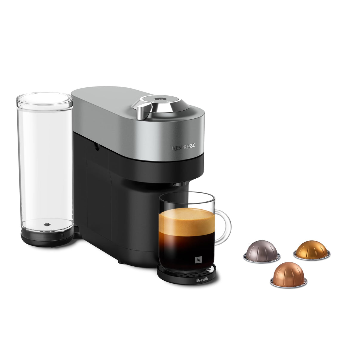 Nespresso Vertuo Pop+ Deluxe Coffee and Espresso Machine by Breville ...