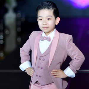 Classic Boys' Tuxedo Suit-4