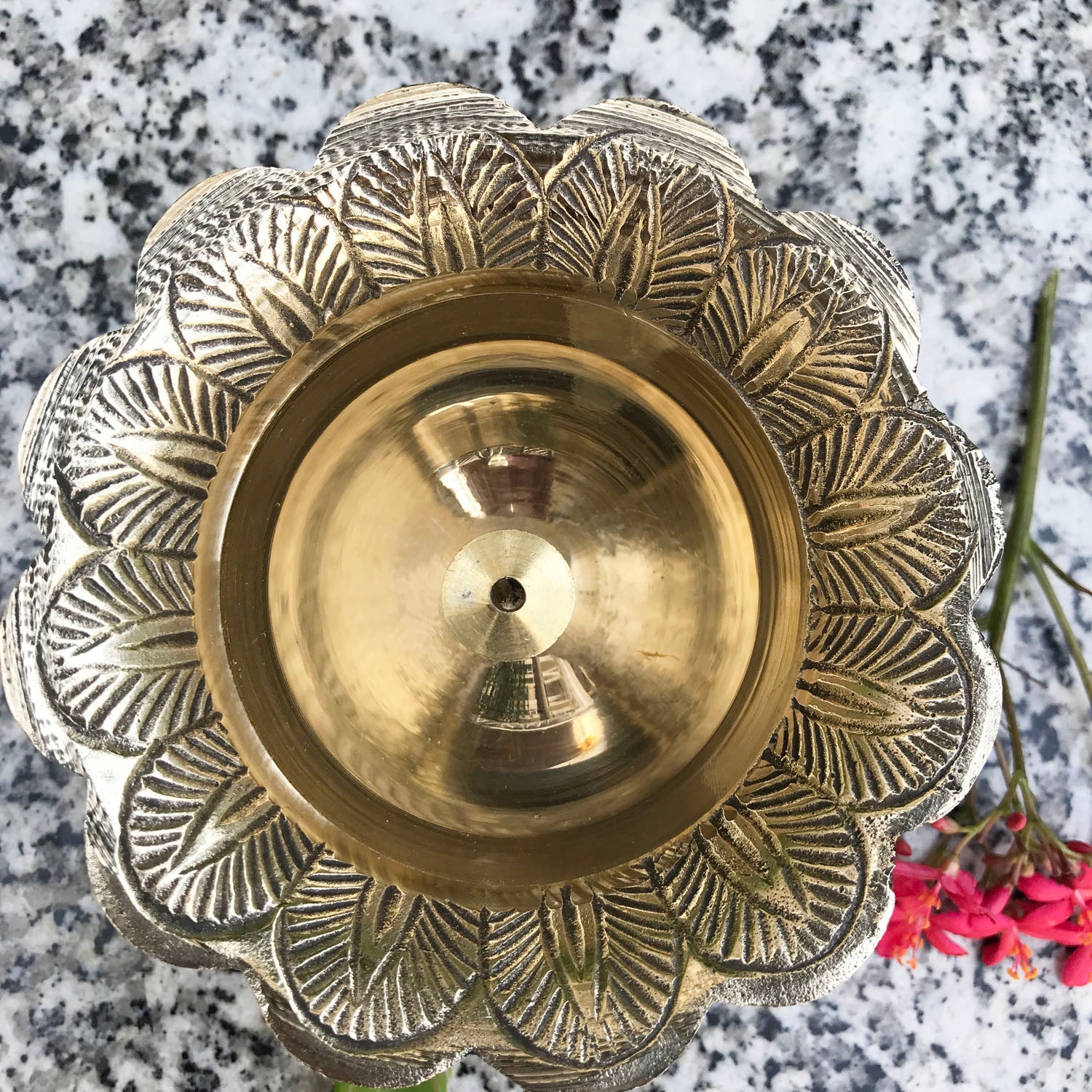 Traditional Brass Akhand Diya | Brass Akhand Diya for Pooja & Diwali | Brass Diya For Continuous Flame