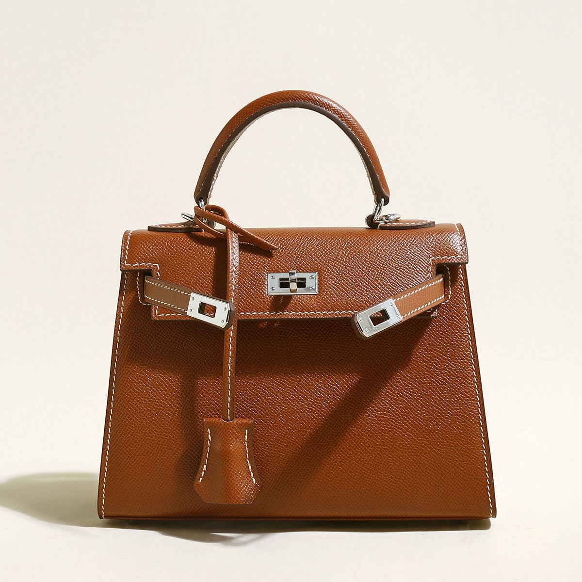 Clifton Leather Top Handle Bag