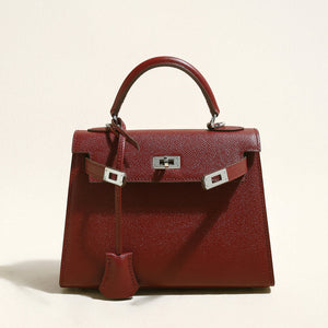 Clifton Leather Top Handle Bag