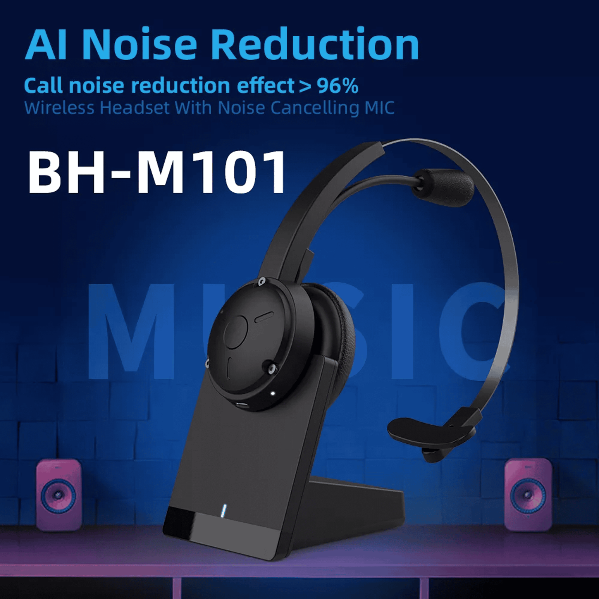 LDAS Office Bluetooth Headset G40