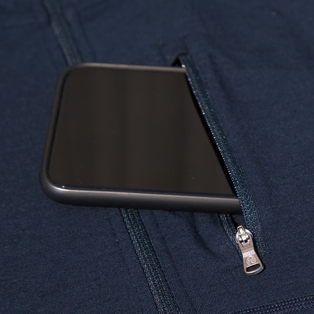 NorthWool Men's Merino Wool 1/4 Zip Midlayer Hoodie with Pouch and Pocket 260 GSM