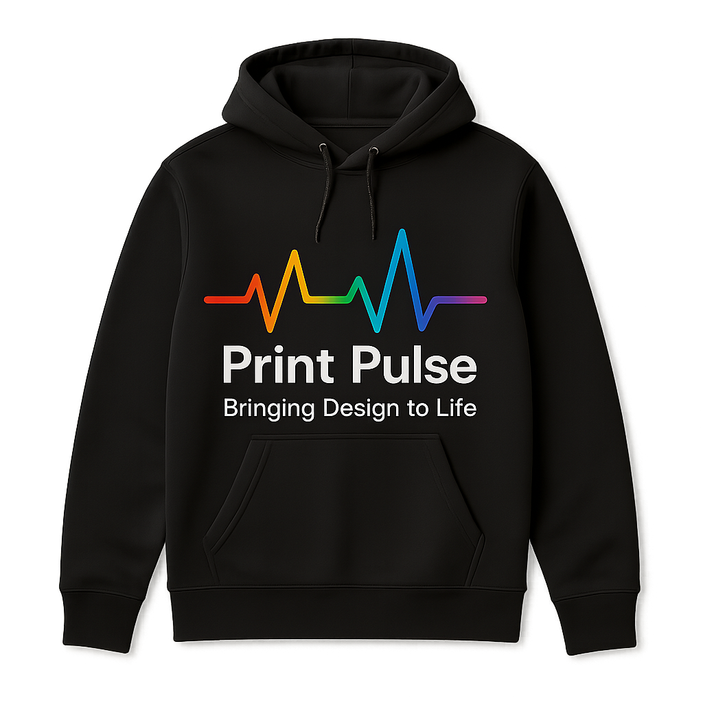 Print Pulse Oversized Hoodie